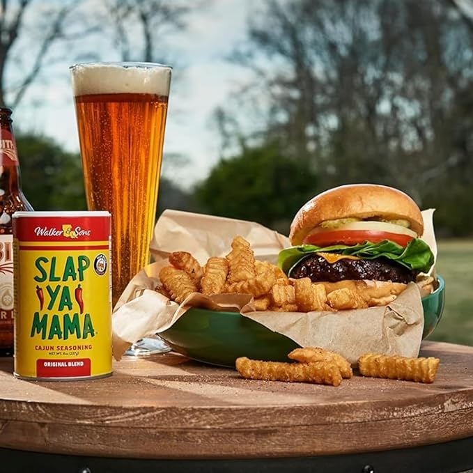 Slap Ya Mama Cajun Seasoning Variety Pack - 8 oz Cans, Original, Hot & White Pepper Blends, All