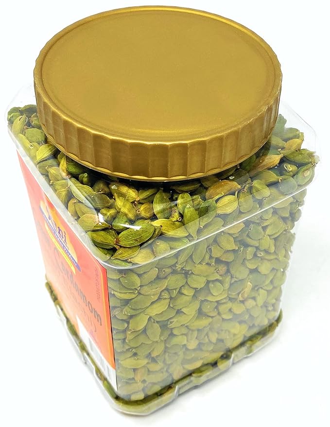 Rani Green Cardamom Pods Spice (Hari Elachi) 24oz (1.5lbs) 680g PET Jar ~ All Natural | Vegan |