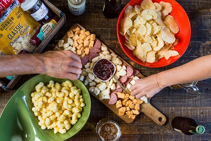 Cheese Bros Char-CURD-erie Gift Box | Fresh from Wisconsin | Includes Flavored Curds, Summer