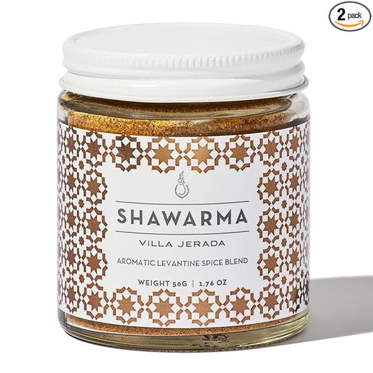 Villa Jerada, Shawarma Premium Seasoning - Aromatic Middle Eastern Spice Blend (Wonderful For