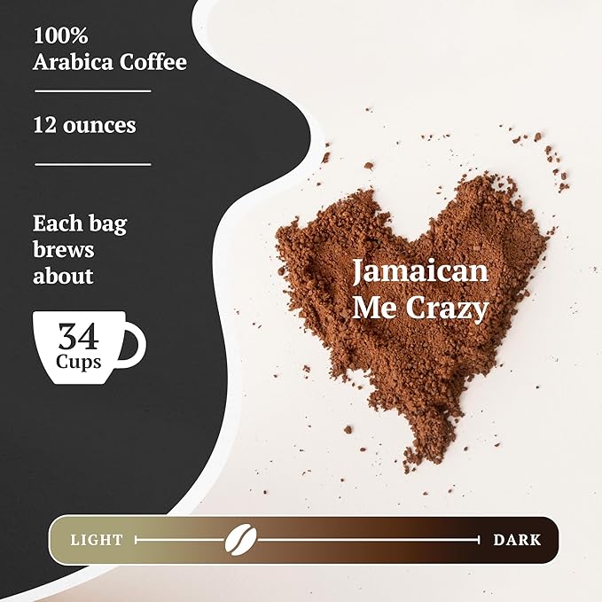 Couple?™s Coffee Ground Coffee | Gives Back to Military Families | Jamaican Me Crazy | Vanilla