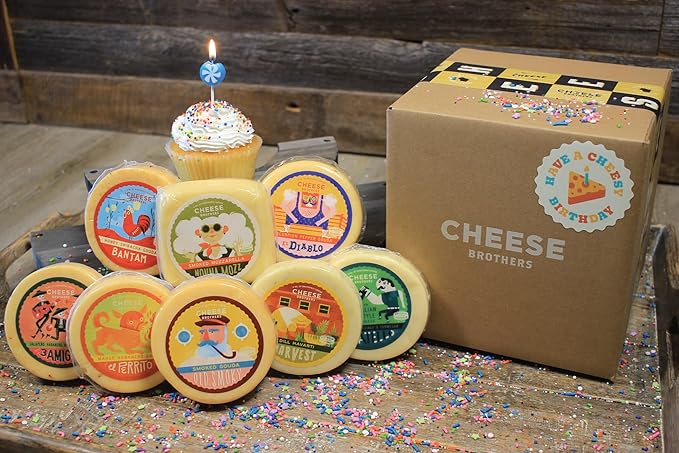 Cheese Bros Birthday Cheese Gift Basket