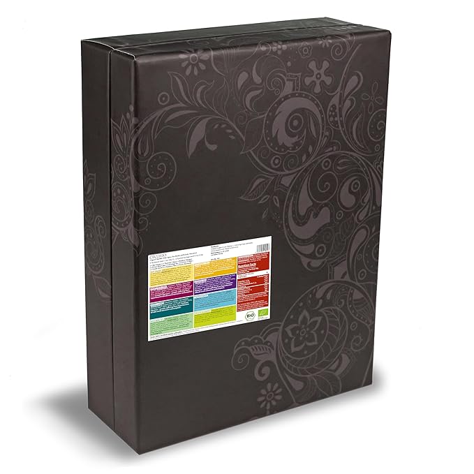 Creano Organic Herbal Tea Gift Set "Organic Herbal Tea" – 12 Pyramid Tea Bags in 9 Different