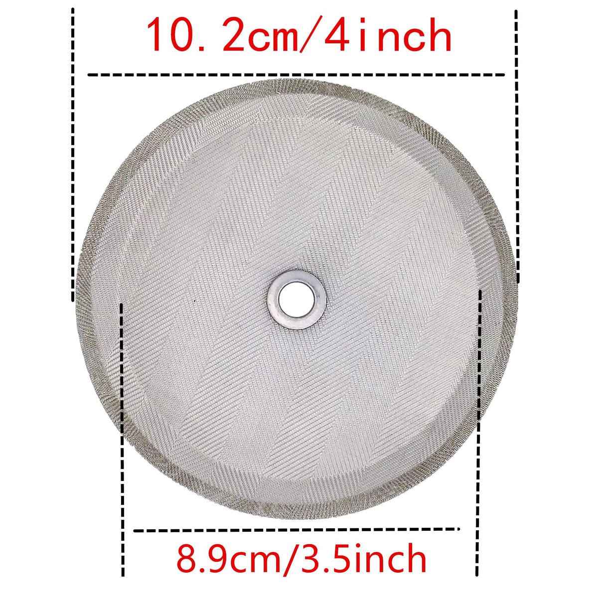 Ruilida 4pcs french press filter screen,Universal 1000 ml, 34 Oz, 8 Cup French Press Coffee Makers