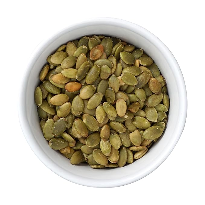 Pumpkin Seeds Roasted and Salted, 2 Pound Bag, Pepitas No Shell, 32 Ounce Bulk Bag