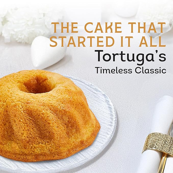 TORTUGA Provenance Rum Cake Variety Pack ??4 oz. - 6 Pack - The Perfect Premium Gourmet Gift for