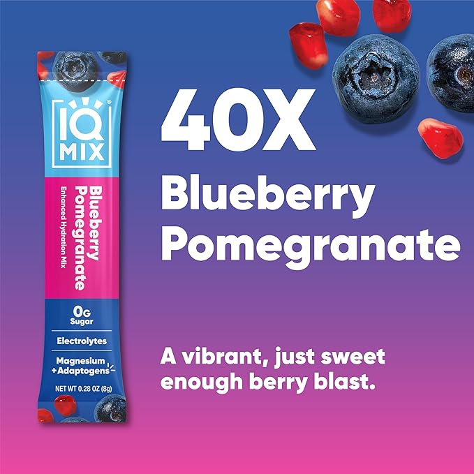 IQMIX Hydration Electrolyte Powder ??4-in-1 Formula for Hydration, Mental Clarity, Mood and