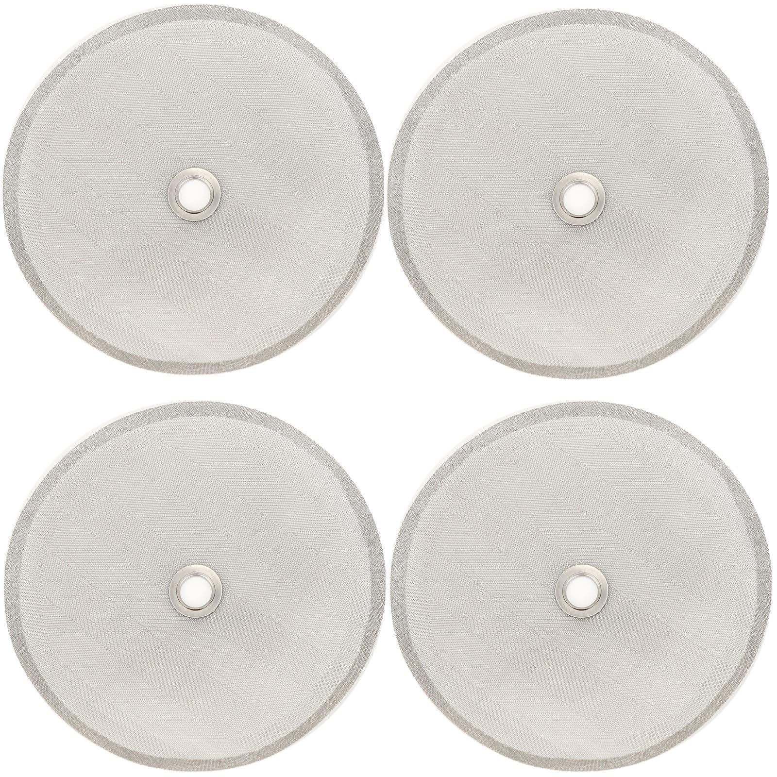 Universal 4 Inch French Press Replacement Screens, Coffee Press Filter