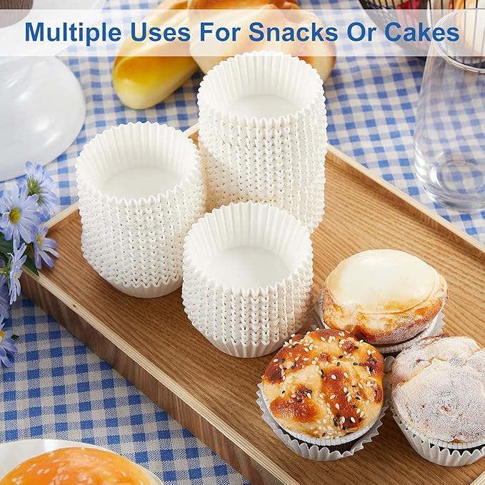 Zonon 1000 Counts Cupcake Liners for Baking Liners Paper Cupcake Wrappers Bulk Cup Cake Cases