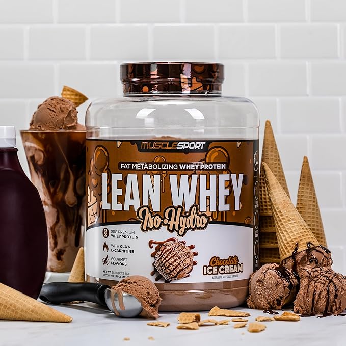 Musclesport Lean Whey Revolution??Protein Powder - Whey Protein Isolate - Low Calorie, Low Carb