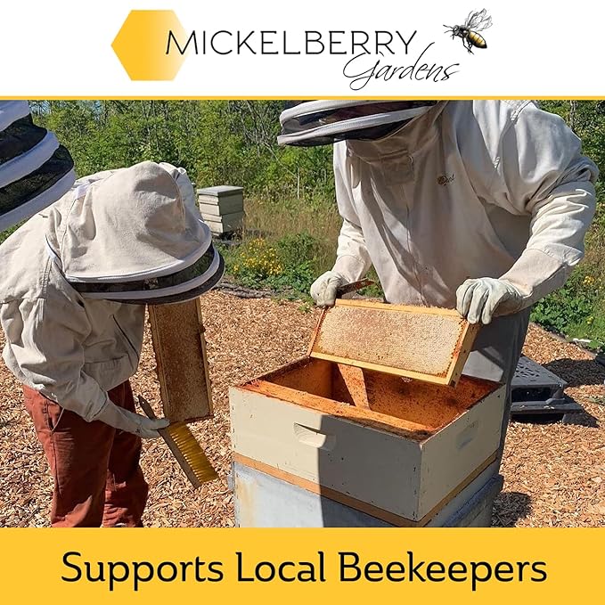 Raw Wildflower Honey - Pure, Unadulterated, Clean, Grade A Strained Honey from the Pacific