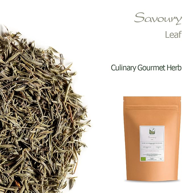 Savory Organic Culinary Whole Herb - Quality Savoury Leaf - Savory Spice Savory Leaves Savory Herb