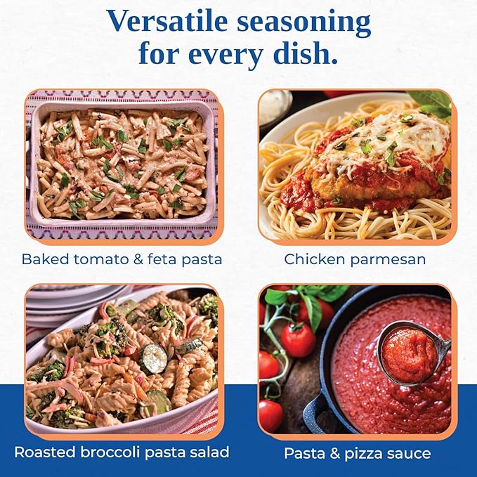 Chef Paul Prudhomme's Herbal Pizza and Pasta Magic Seasoning - Parmesan Cheese, Italian Herbs &