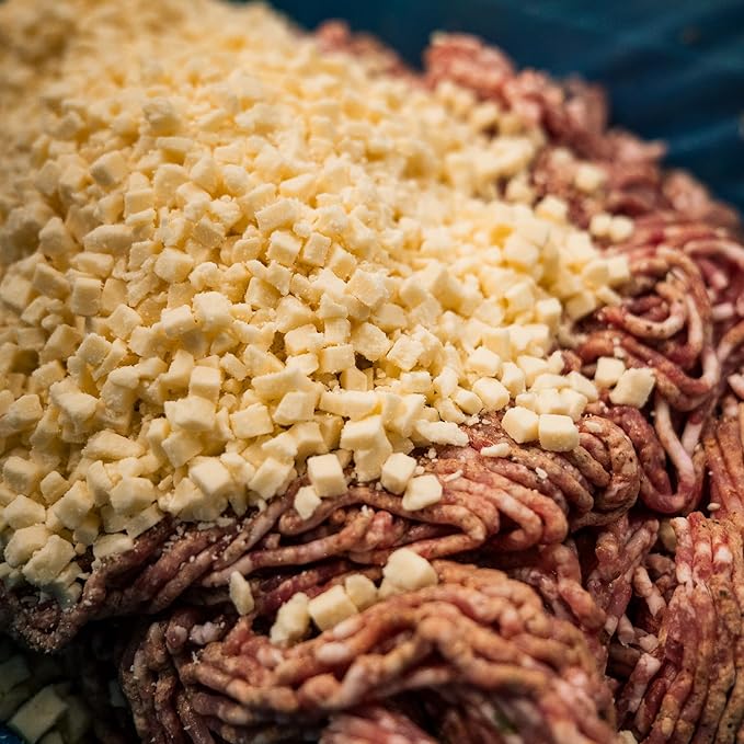 Bearded Butchers High-Temp Pepper Jack & Mozzarella Cheese, Pack of 2 (2.5 lb Bags Each) ??5 lbs