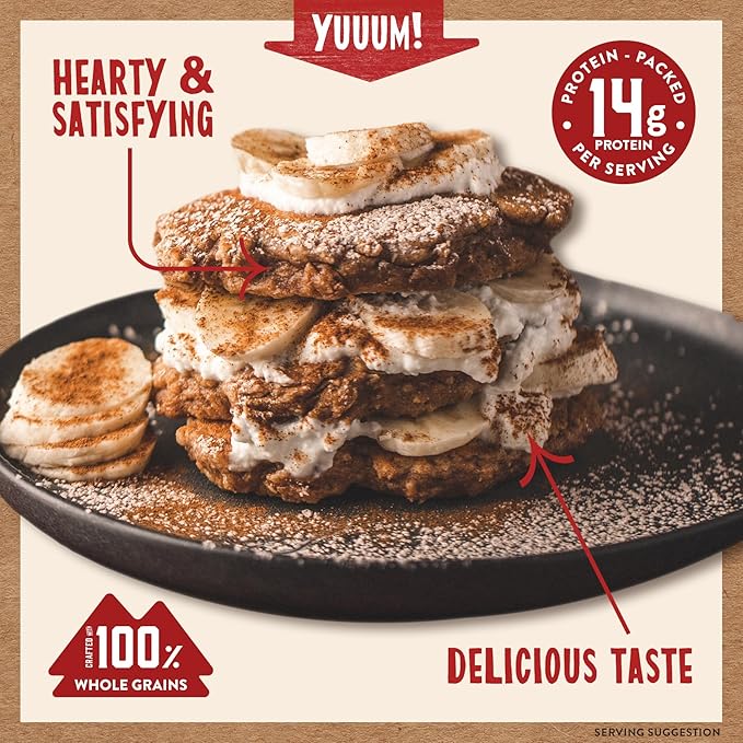 Kodiak Cakes Protein Pancake Power Cakes, Flapjack and Waffle Mix, Cinnamon Oat, 20 Ounce (Pack of