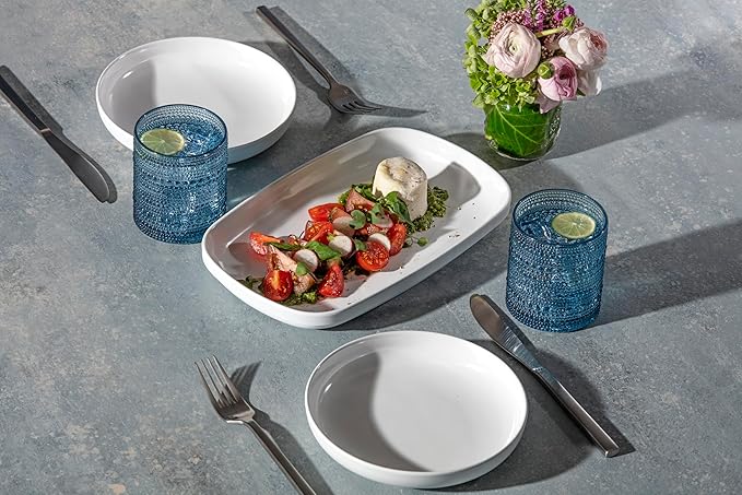 Fortessa Orbetto Outdoor Hobnail Plastic Drinkware Collection, DOF Beverage Cocktail Glass 4 Pack