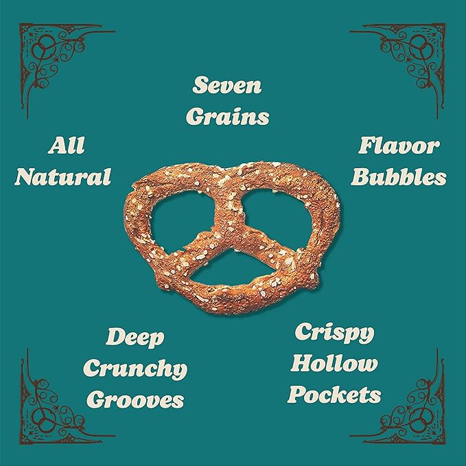 Unique Snacks - Multi Grain Splits Pretzels, Homestyle Baked, Certified OU Kosher and non-GMO, 11
