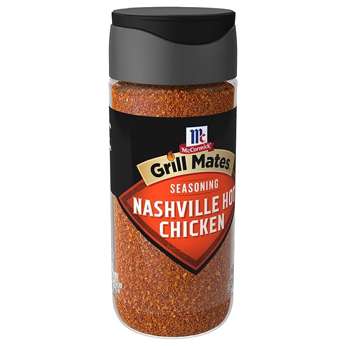McCormick Grill Mates Nashville Hot Chicken Seasoning, 3 oz (Pack of 6)