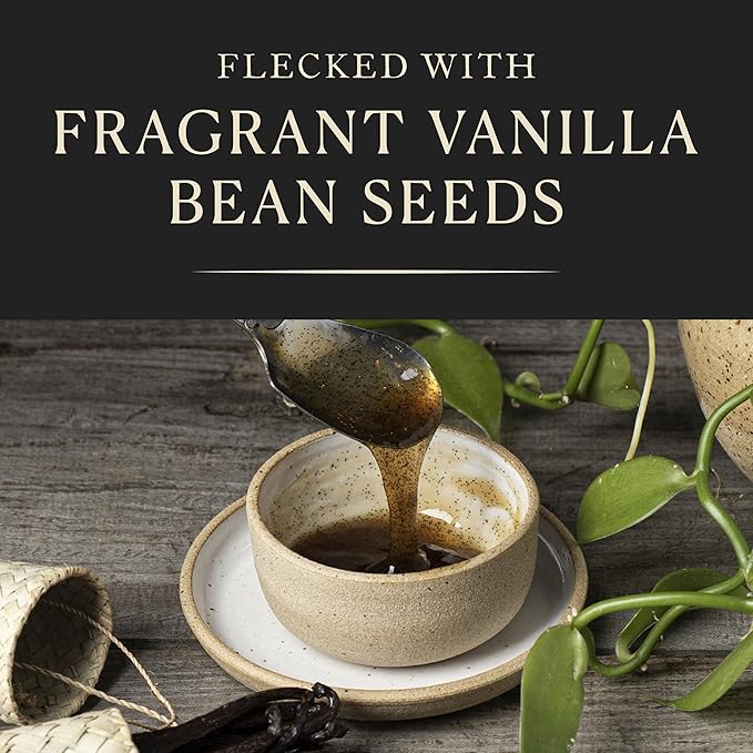 Cook's, Natural Vanilla Bean Paste, Gourmet Grade A Madagascar Premium Vanilla Made with Fresh