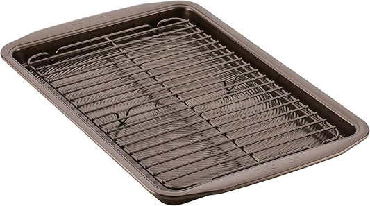 Circulon Nonstick Bakeware Set with Nonstick Cookie Sheet / Baking Sheet and Cooling Rack - 2