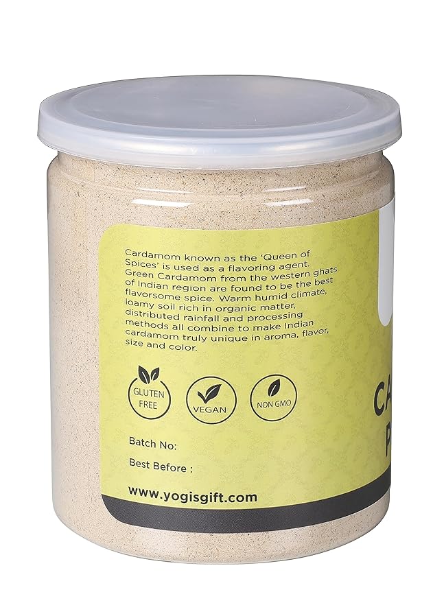 Green Cardamom Powder 10 oz (283g) | Great Flavour & Aroma for Baking, Coffee, Tea and Curries |
