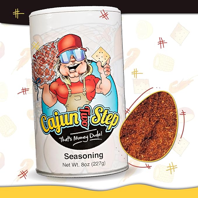 Cajun Two Step Seasoning by StaleKracker - 8 pck, Original Seasoning for Authentic Creole Louisiana