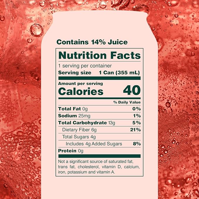 OLIPOP Prebiotic Soda Pop, Strawberry Vanilla, Pantry Pack Packed with Prebiotics, Fiber, and