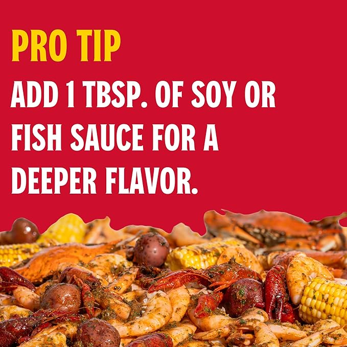 Louisiana Fish Fry Cajun Drip Viet-Cajun Butter Seasoning Mix - Seasoned Butter Sauce for Seafood