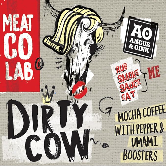 Angus & Oink | Dirty Cow Beef BBQ Rub | Bold Flavour for Brisket & Beef Ribs | Perfect for Low &