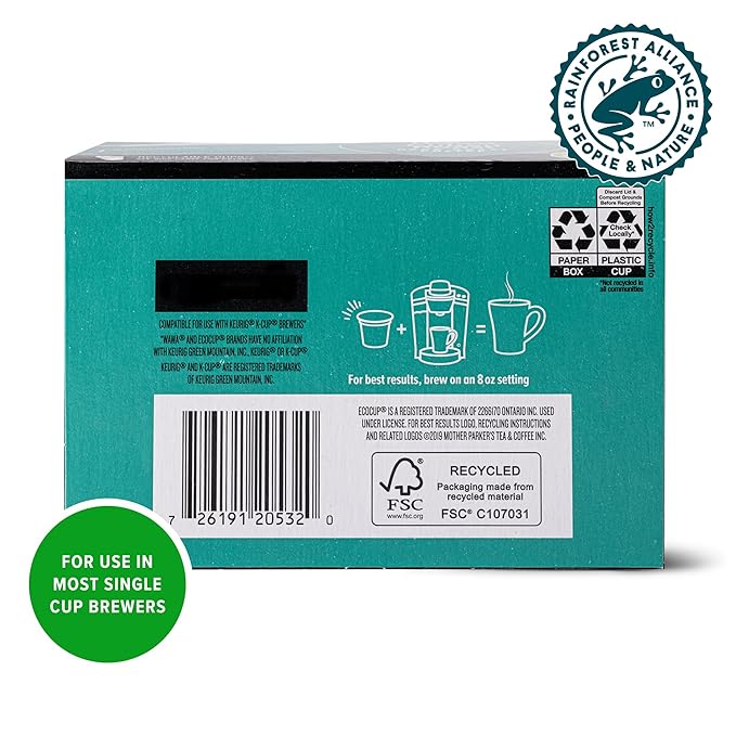 Wawa Single Cup Cuban Dark Roast Coffee Pods, 72 Pods, 6 Boxes, Rich & Bold Blend, Semi-Sweet