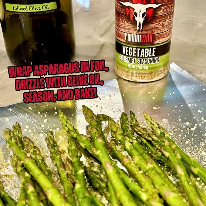 Gourmet Vegetable Seasoning | No Artificial Flavors, No MSG added | Runnin??Wild Foods, 5.7 ounces