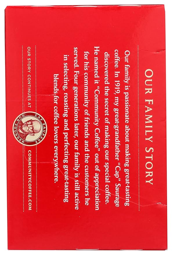 Community Coffee Cafe Special, 12 Count Single Serve Coffee Pods, Medium Dark Roast, Compatible
