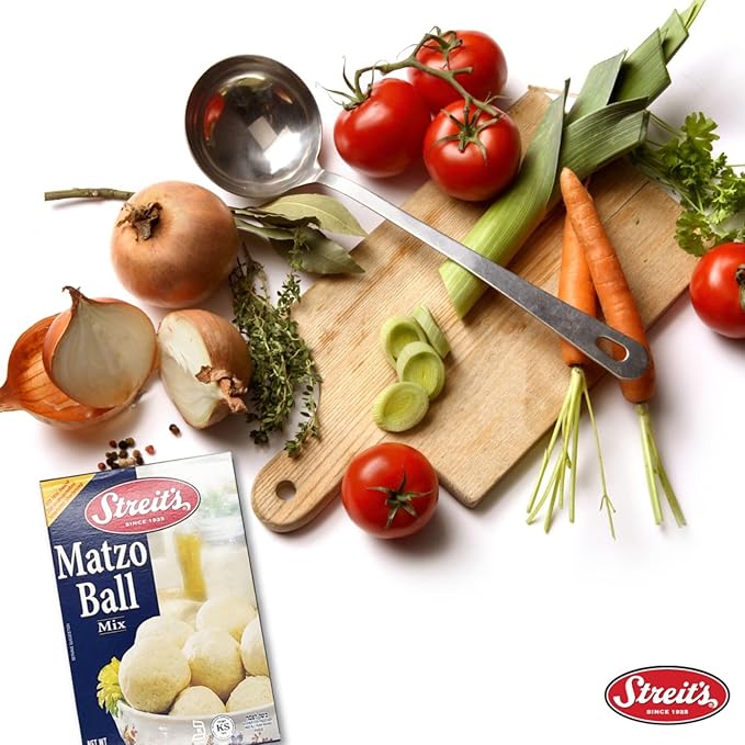 Streit's Matzo Ball Mix - Kosher Certified, Suitable for Passover, No MSG Added, Just Add Eggs &
