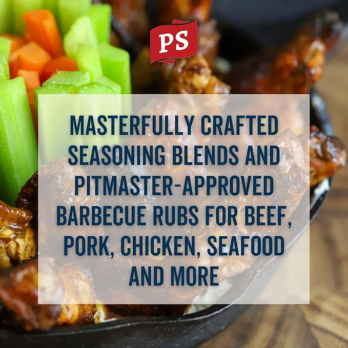 PS Seasoning Honky Tonk Nashville Hot Chicken Seasoning - Spicy Chicken BBQ Seasoning and Rubs for