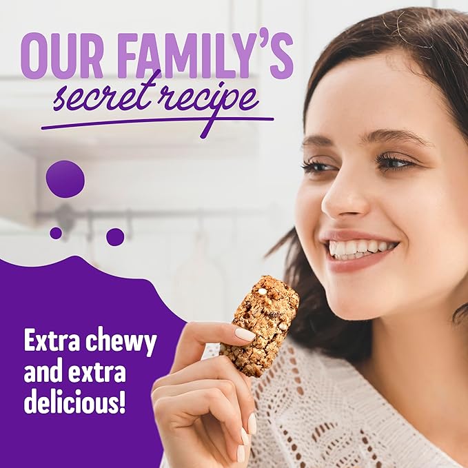 Cooper Street Granola Cookie Bake - Chocolate Cherry Chewy Granola Bars | Individually Wrapped