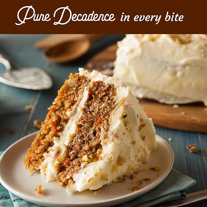 Sweet Logic Keto Baking Mix - Carrot Cake - Gluten-Free - Dairy Free - Diabetic-Friendly - High