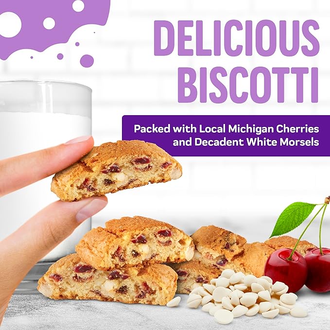 Cooper Street Italian Biscotti Cookies - Twice Baked Biscotti Style Cookie Biscuits in Delicious