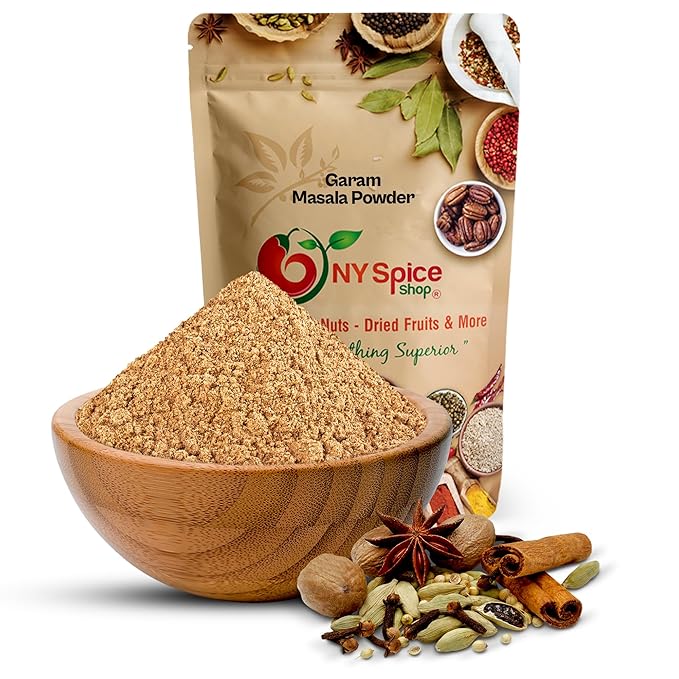 NY Spice Shop Garam Masala Spice Powder - 6 Ounce Premium Spice Blend - Garam Masala Seasoning