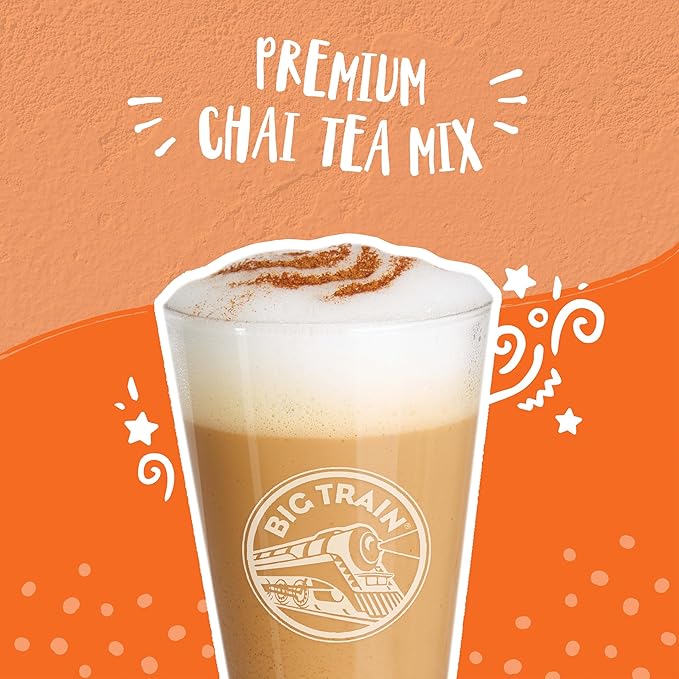 Big Train Raspberry Chai Tea Latte Beverage Mix, 3.5 Pound (Pack of 1)