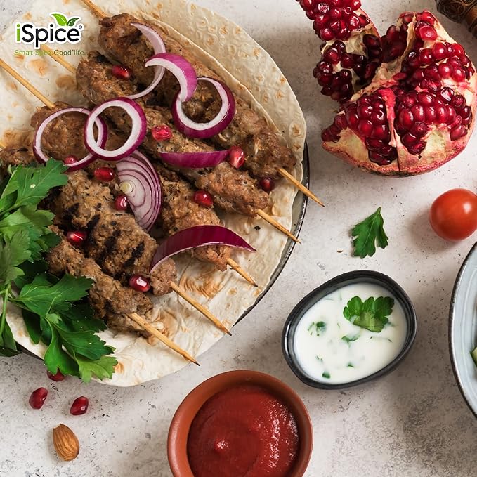 iSpice - MIDDLE EASTERN SEASONING World Flavor Super Spice Blend | All Natural | Ready to use as is