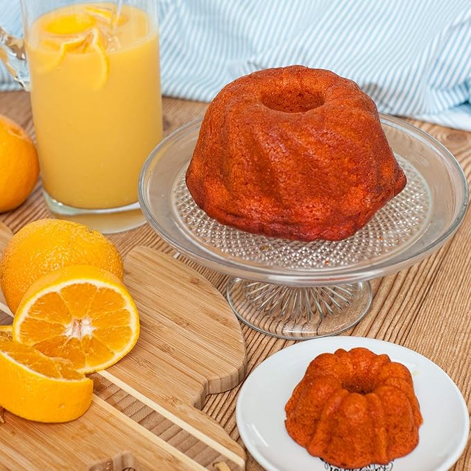 TORTUGA Caribbean Taste of Florida Orange Rum Cake - 16 oz Rum Cake - The Perfect Premium Gourmet