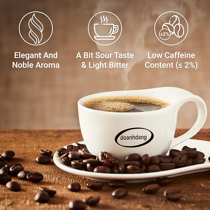 doanhdang - 17 Oz Premium Arabica Whole Bean Coffee, 100% Arabica Medium Roast, Rich Flavor for