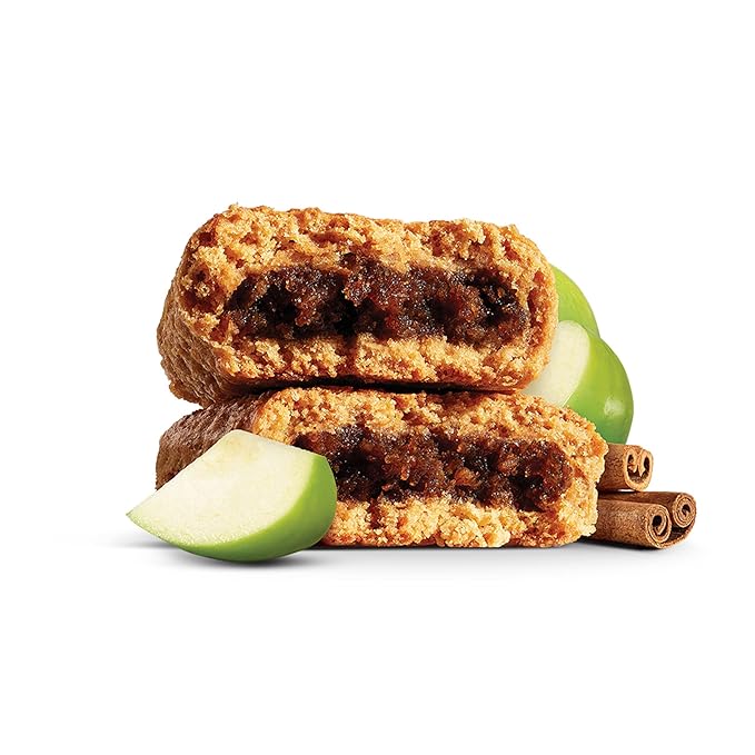 Nature?™s Bakery Whole Wheat Fig Bars, Apple Cinnamon, Real Fruit, Vegan, Non-GMO, Snack bar, 6