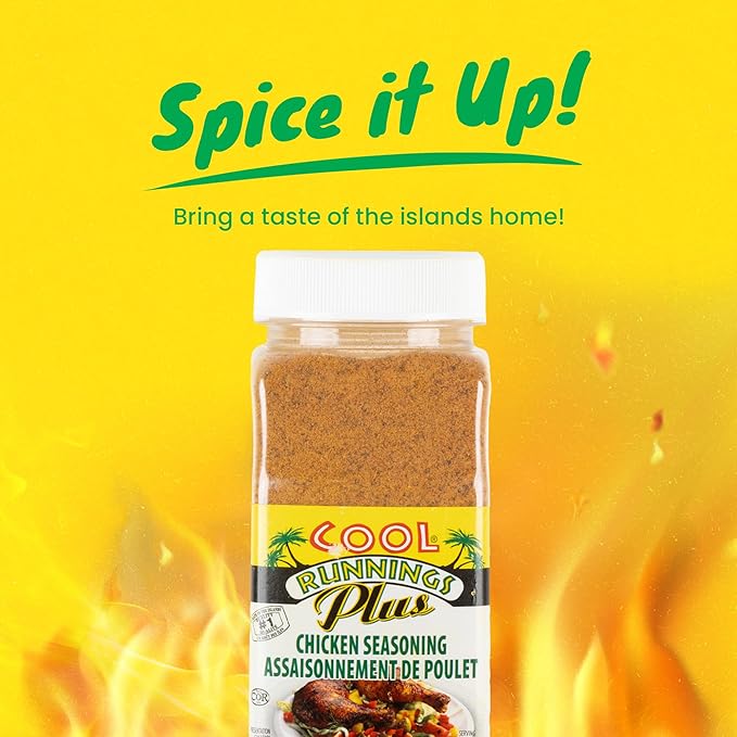 Cool Runnings Chicken Seasoning 850g ??Bold and Savory Blend for Marinating, Roasting, Grilling