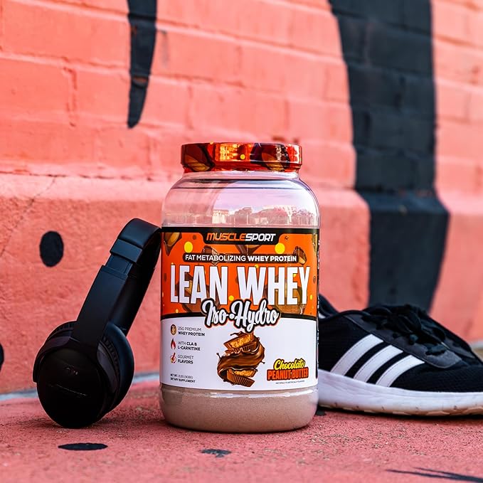 Musclesport Lean Whey Revolution??Protein Powder - Whey Protein Isolate - Low Calorie, Low Carb