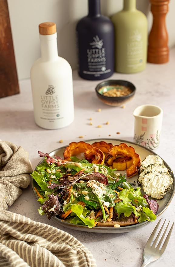 Organic Balsamic Vinegar from Little Gypsy Farms | First Cold-Pressed and Oak Barrel Aged | Notes