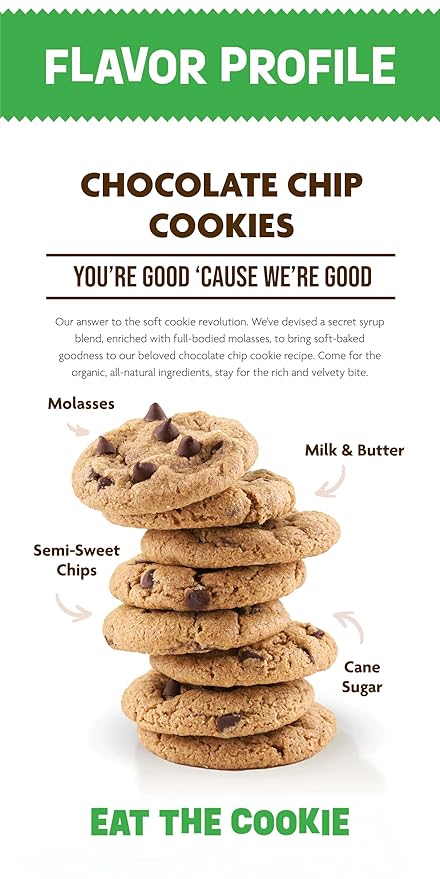 Steve & Andy?™s Deliciously Induldent Soft Bake Chocolate Chip Cookies ??Organic, Gluten Free