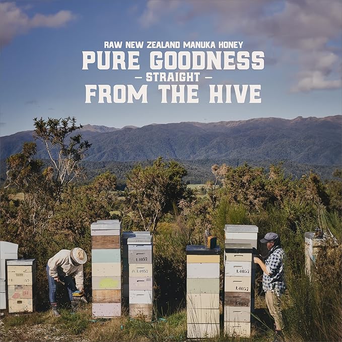 Gold Fern Honey - Raw New Zealand Manuka Honey | 8.8oz MGO 200+ | Pure, Natural, Unpasteurized, and