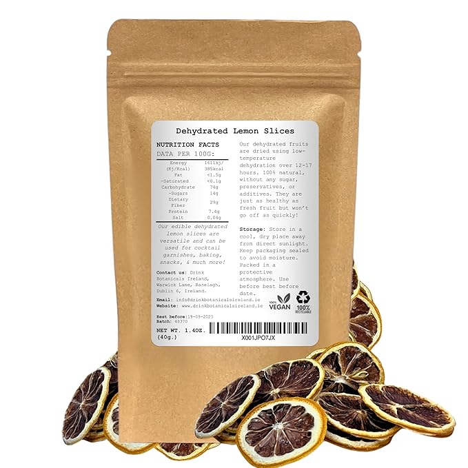 3-Pack Dehydrated Orange, Lemon, Lime Slices | 4.5 OZ | Approx 50+ Slices In Total | 100% Natural |