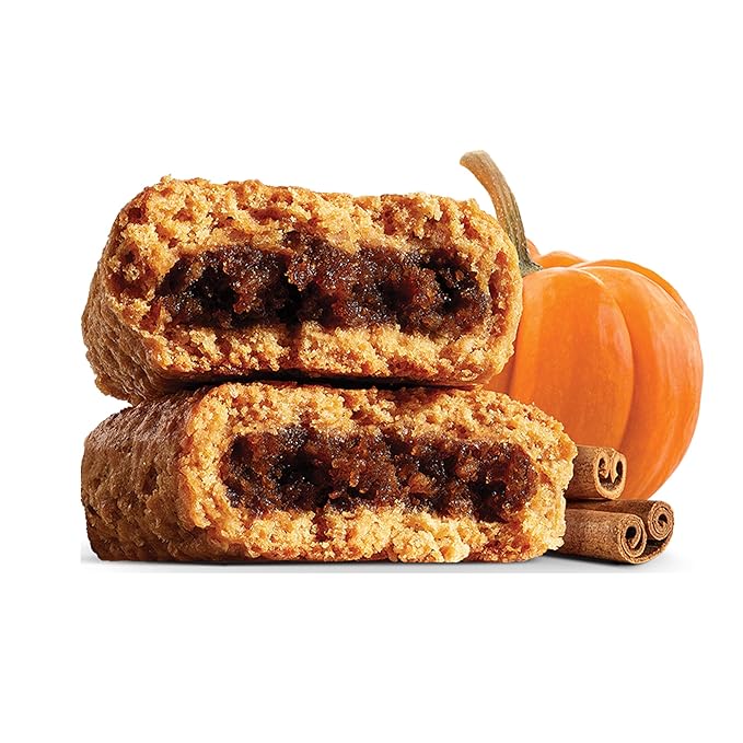 Nature's Bakery Whole Wheat Pumpkin Spice Fig Bars, 2 oz Snack Bars (36 Ct), Plant-Based, Vegan